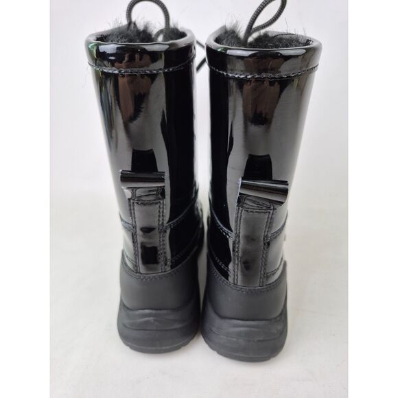 UGG Women's Black Adirondack Boot III Patent Size 6 US 1132991 - Picture 5 of 7